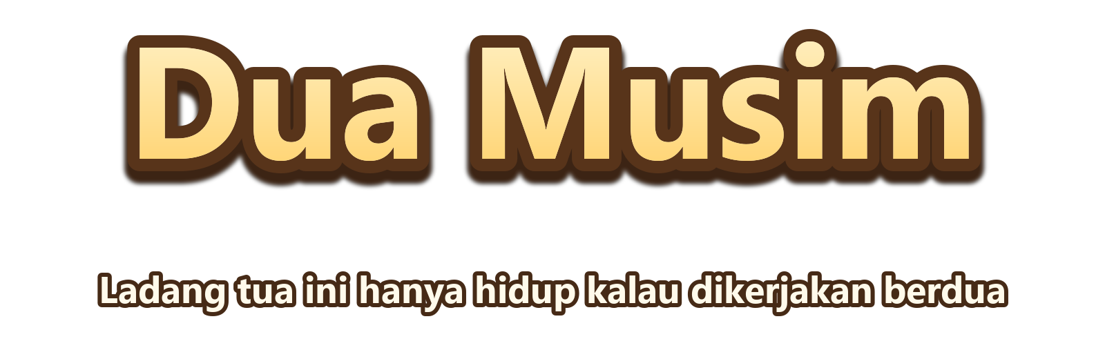 Dua Musim: Ladang tua ini hanya hidup kalau dikerjakan berdua